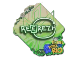 Sticker | refrezh | Rio 2022 - $ 0.05