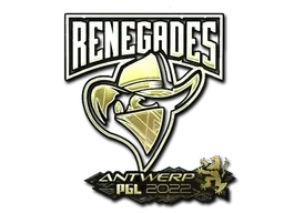 Sticker | Renegades (Gold) | Antwerp 2022 - $ 1.85