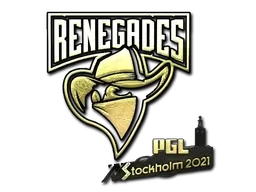 Sticker | Renegades (Gold) | Stockholm 2021 - $ 3.85