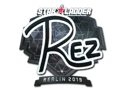 Sticker | REZ (Foil) | Berlin 2019 - $ 0.46
