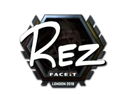 Sticker | REZ (Foil) | London 2018 - $ 5.07