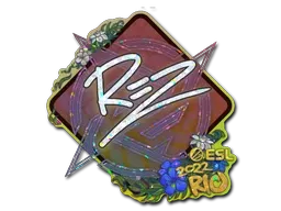 Sticker | REZ (Glitter) | Rio 2022 - $ 0.07
