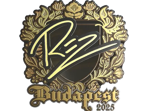 Sticker | REZ (Gold) | Budapest 2025 - $ 26.36