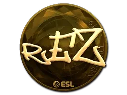 Sticker | REZ (Gold) | Katowice 2019 - $ 48.38