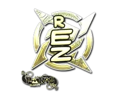Sticker | REZ (Gold) | Paris 2023 - $ 1.33
