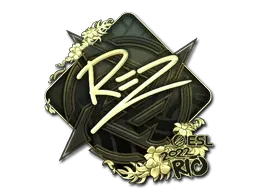 Sticker | REZ (Gold) | Rio 2022 - $ 5.77