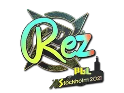 Sticker | REZ (Holo) | Stockholm 2021 - $ 0.81
