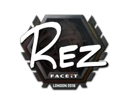 Sticker | REZ | London 2018 - $ 1.05