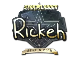 Sticker | Rickeh (Gold) | Berlin 2019 - $ 7.75