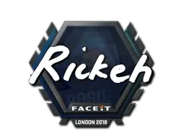 Sticker | Rickeh | London 2018 - $ 0.96