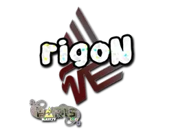 Sticker | rigoN (Glitter) | Paris 2023 - $ 0.04