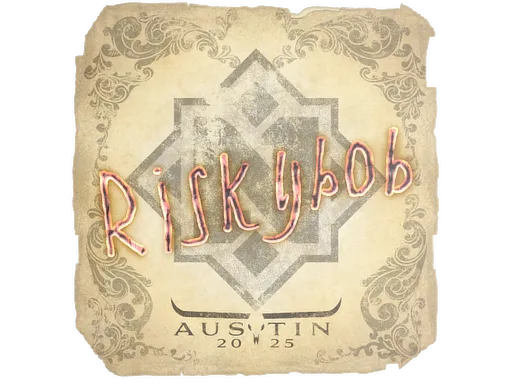 Sticker | riskyb0b | Austin 2025 - $ 0.03
