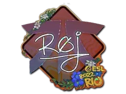 Sticker | roeJ (Glitter) | Rio 2022 - $ 0.07