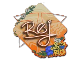 Sticker | roeJ | Rio 2022 - $ 0.04