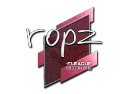 Sticker | ropz | Boston 2018 - $ 6.28