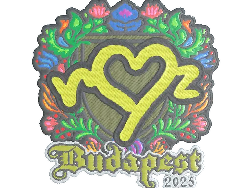 Sticker | ropz (Embroidered) | Budapest 2025 - $ 0.06