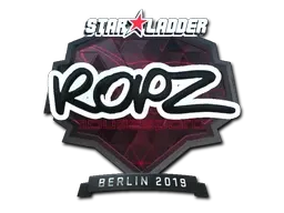 Sticker | ropz (Foil) | Berlin 2019 - $ 4.41