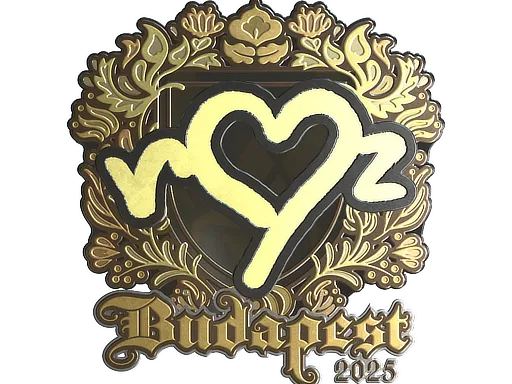 Sticker | ropz (Gold) | Budapest 2025 - $ 18.84