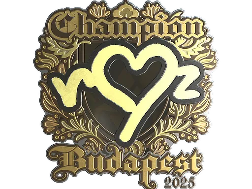 Sticker | ropz (Gold, Champion) | Budapest 2025 - $ 4.80