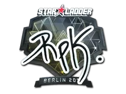 Sticker | RpK (Foil) | Berlin 2019 - $ 0.40
