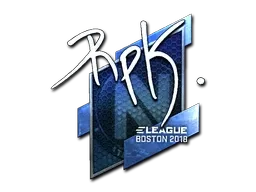 Sticker | RpK (Foil) | Boston 2018 - $ 9.50