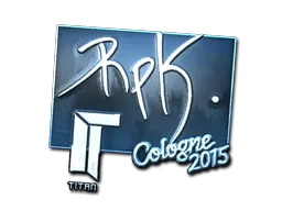 Sticker | RpK (Foil) | Cologne 2015 - $ 24.42