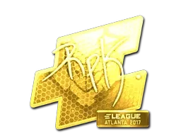 Sticker | RpK (Gold) | Atlanta 2017 - $ 85.00