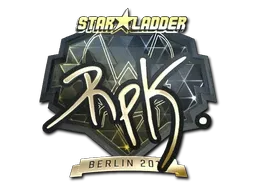 Sticker | RpK (Gold) | Berlin 2019 - $ 8.41