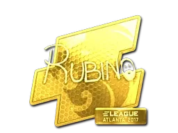 Sticker | RUBINO (Gold) | Atlanta 2017 - $ 106.27