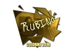 Sticker | RUBINO (Gold) | Cologne 2016 - $ 75.10