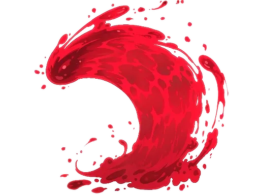 Sticker | Ruby Wave (Lenticular) - $ 11.48