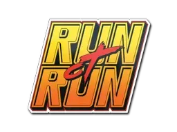Sticker | Run CT, Run - $ 0.34