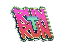 Sticker | Run T, Run - $ 0.10