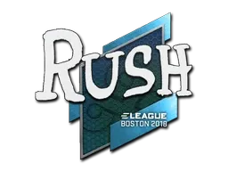Sticker | RUSH | Boston 2018 - $ 3.88