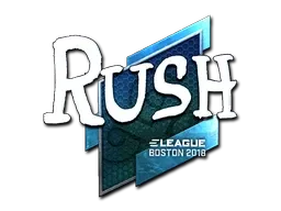 Sticker | RUSH (Foil) | Boston 2018 - $ 23.83