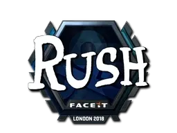 Sticker | RUSH (Foil) | London 2018 - $ 20.32