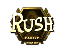 Sticker | RUSH (Gold) | London 2018 - $ 179.09