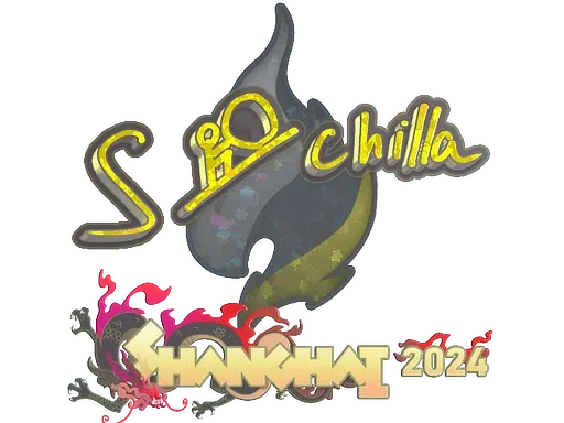 Sticker | s-chilla (Glitter) | Shanghai 2024 ``