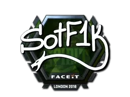 Sticker | S0tF1k (Foil) | London 2018 - $ 9.05