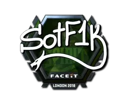 Sticker | S0tF1k (Foil) | London 2018 - $ 11.28