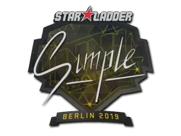 Sticker | s1mple | Berlin 2019 - $ 0.87