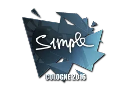Sticker | s1mple | Cologne 2016 - $ 21.28
