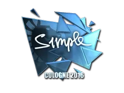 Sticker | s1mple (Foil) | Cologne 2016 - $ 285.21