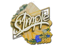 Sticker | s1mple | Rio 2022 - $ 0.31