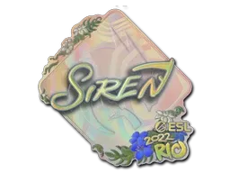 Sticker | S1ren (Holo) | Rio 2022 - $ 0.53