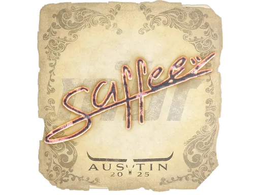 Sticker | saffee | Austin 2025 - $ 0.03