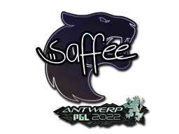 Sticker | saffee (Glitter) | Antwerp 2022 - $ 0.07
