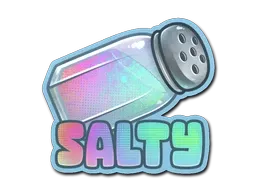Sticker | Salty (Holo) - $ 1.50