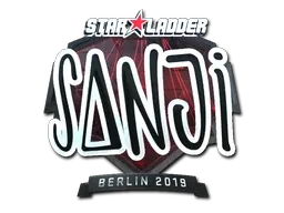 Sticker | SANJI (Foil) | Berlin 2019 - $ 0.28