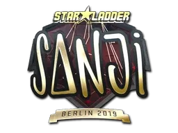 Sticker | SANJI (Gold) | Berlin 2019 - $ 9.37